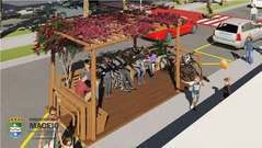 Amélia Rosa ganhará parklets em toda extensão da avenida