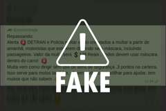 Detran e PM desmentem multas a motoristas que não usam máscaras