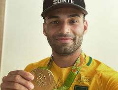 Baú da Seleção: em quarentena, Thiago Maia relembra ouro olímpico no Rio 2016