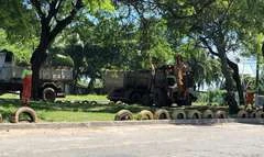 Mutirão recolhe mais de 100 toneladas por dia no Dique Estrada