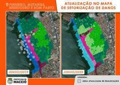 Mapa de Setorização é atualizado e amplia área de realocação