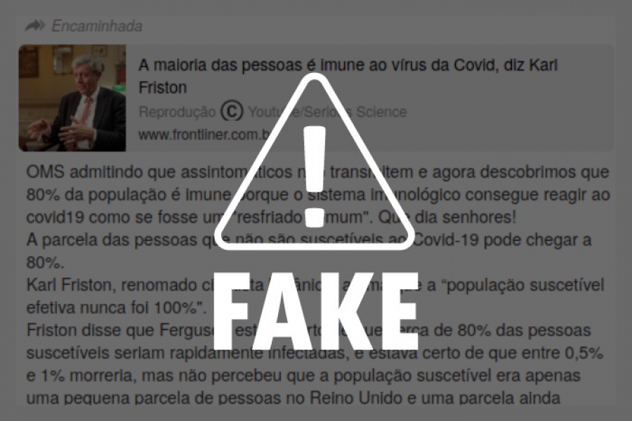 É falso que pessoas assintomáticas não transmitem o coronavírus