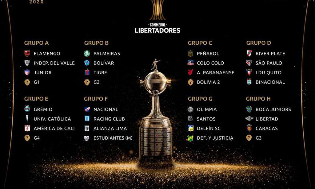 Conmebol aprova protocolo de saúde para Libertadores e Sul-Americana. Competições continentais voltam a partir de setembro
