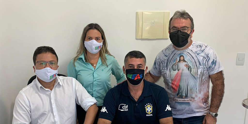 CA-FAF divulga arbitragem da final e da decisão do 3º lugar. Denis Serafim comanda o clássico entre CSA e CRB