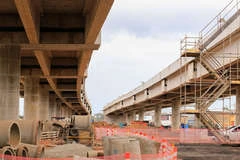 Viaduto da PRF está 80% concluído e será entregue ainda este ano