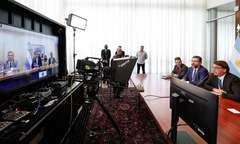 Bolsonaro e Fernández, da Argentina, têm primeira reunião bilateral