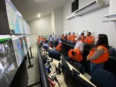 Pesquisadores da UFPE e UFRN conhecem monitoramento da área de subsidência