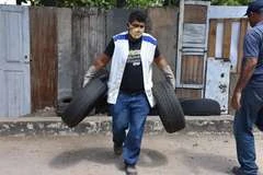 Recolhimento de pneus integra ações de combate ao Aedes aegypti em Maceió