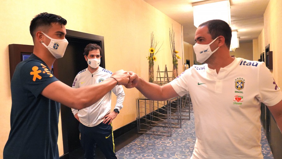 Seleção Olímpica se apresenta para jogos preparatórios no Egito. 09/11/2020 às 19:11 | Seleção Masculina de Base