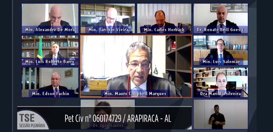 TSE suspende decisão que retirava Luciano Barbosa da urna em Arapiraca (AL). Maioria dos ministros decidiu que candidatos podem concorrer até decisão final da Justiça Eleitoral sobre o registro.