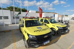 Governador entrega CISP em Joaquim Gomes e anuncia chegada de 100 viaturas blindadas para a PM