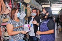 Arapiraca: Mercado Público recebe ação integrada de combate à pandemia