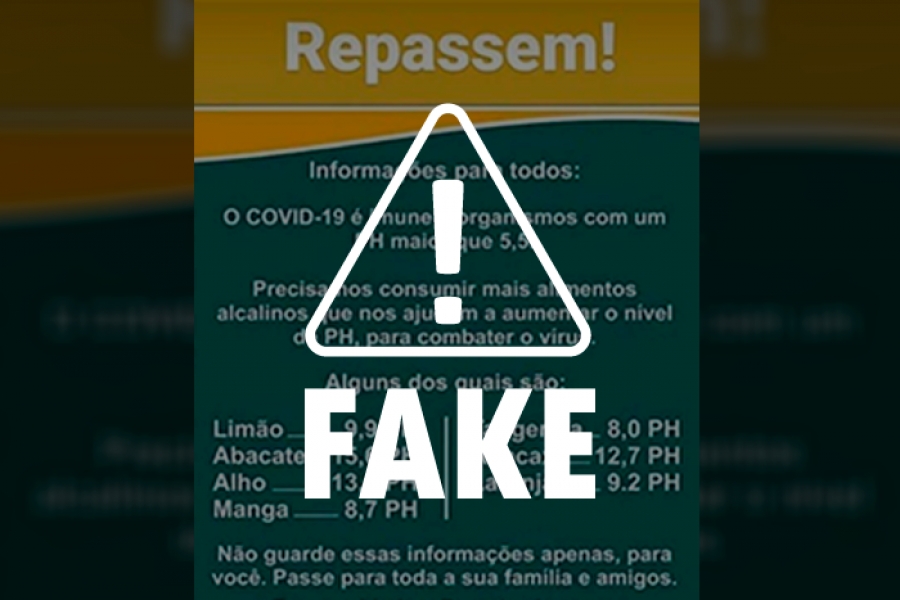 É falso que alimentos como limão, alho e abacaxi curem a Covid-19