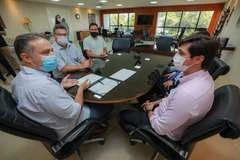 Governador assina primeira ordem de serviço para construção de escola em 2021