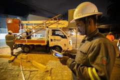 Sima realiza melhorias na iluminação em vários pontos da cidade