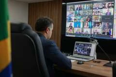 País não pode enfrentar a pandemia sozinho, diz Renan Filho em reunião de governadores com a ONU