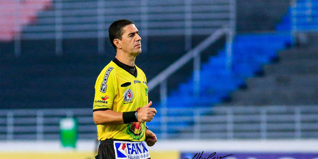 Arbitragem para a 7ª Rodada do Alagoano Smile 2021. Ricardo Laranjeira apita o jogo de abertura entre Coruripe x Murici