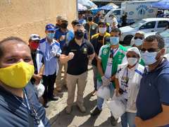 Prefeitura de Maceió controla fluxo de consumidores no Mercado da Produção