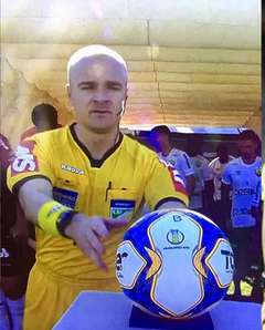 Denis Ribeiro Serafim apita a grande final do Alagoano Smile 2021