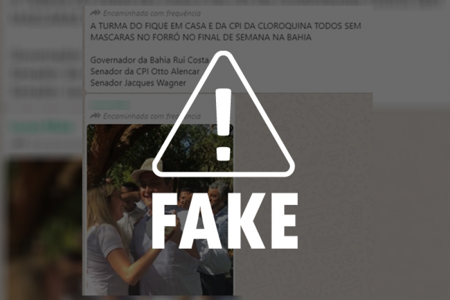 Vídeo que mostra governador e senadores da Bahia em festa é antigo