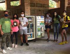 Projeto Livros Livres une leitura e natureza no Parque Municipal