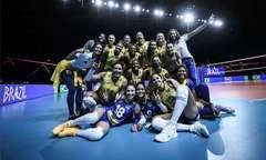 Vôlei: seleção feminina garante vice-liderança na Liga das Nações