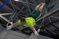 Ginástica artística masculina inaugura ginásio de treinamento em Tóquio