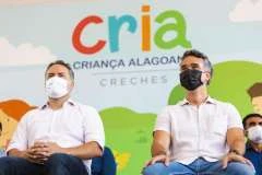Governo de Alagoas autoriza construção de 15 novas creches do CRIA, nesta Segunda (18)