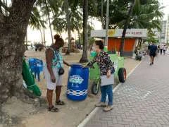 Prefeitura realiza intervenções sustentáveis na orla da capital