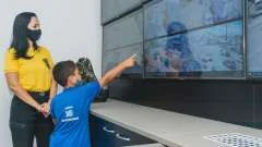 Estudantes conhecem funcionamento da SMTT e participam de circuito educativo de trânsito