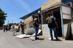 Prefeitura inicia retirada de barracos próximos ao Mercado da Produção