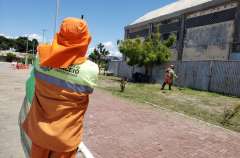 Centro Pesqueiro passa por ações de limpeza e reparos