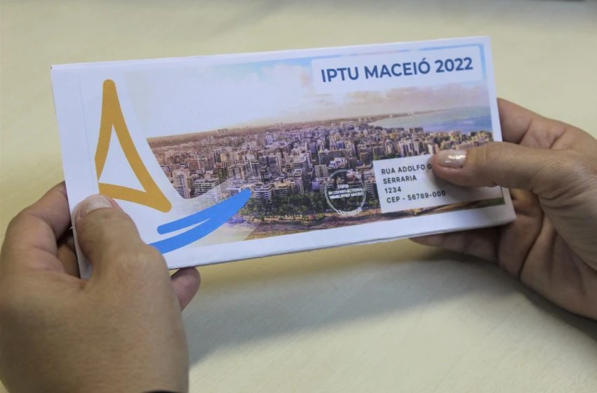 Prefeitura de Maceió prorroga data de vencimento da cota única do IPTU 2022 