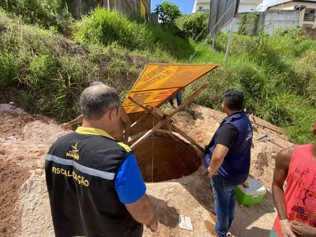 Prefeitura paralisa construção irregular na Avenida Pierre Chalita
