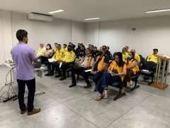 Arapiraca: Agentes da da SMTT recebem treinamento sobre aferição de alcoolemia no trânsito