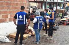 Prefeitura faz busca ativa de pessoas em situação de rua para atualizar vacinação contra Covid-19