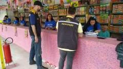 Prefeitura fiscaliza barracas de fogos de artifícios em vários pontos de Maceió