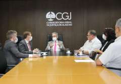 Emissão de RG diretamente nos cartórios é tema de reunião na CGJ/AL