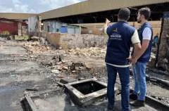Prefeitura de Maceió vai reconstruir barracas atingidas pelo incêndio no entorno do Mercado da Produção