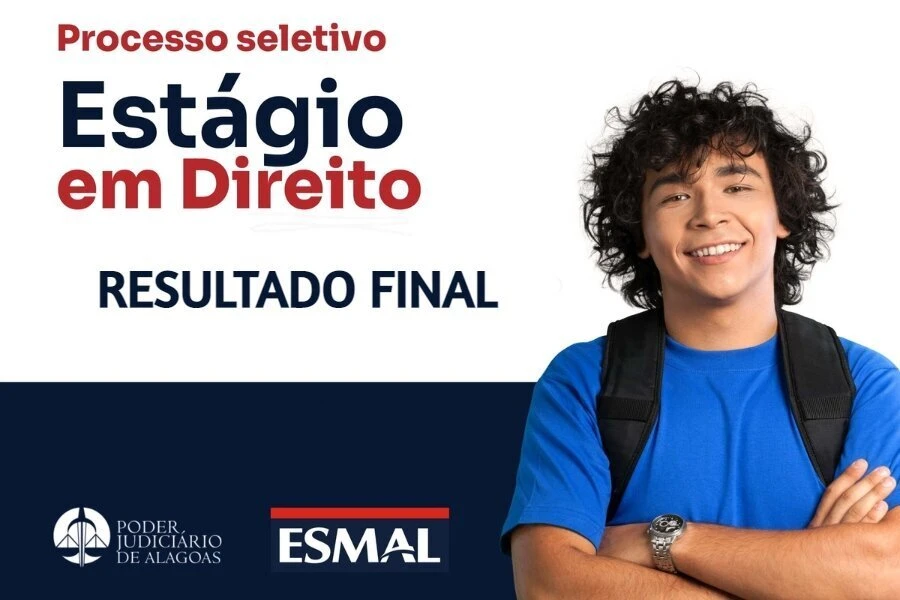 Esmal divulga resultado final de seleção para estágio em Direito