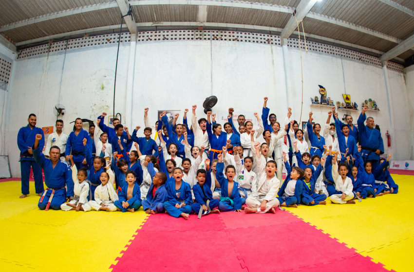 Projeto Judô na Guarda Municipal de Maceió recebe representantes de Brumadinho (MG)