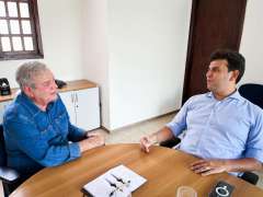 Política de ressocialização é tema de reunião entre Seris e o vice-governador Ronaldo Lessa