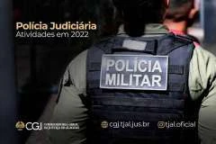 PM auxiliou Justiça de AL com 13.206 apresentações de policiais em 2022