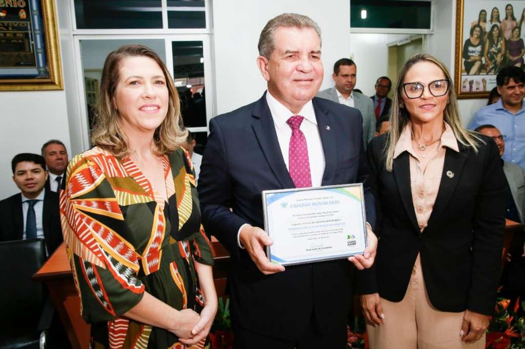 Três municípios concedem título de cidadão honorário a Washington Luiz