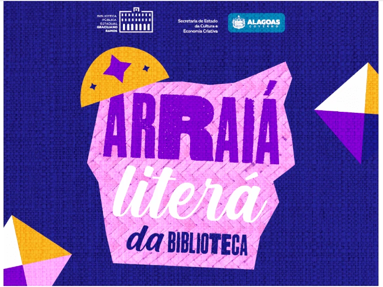 Biblioteca Pública Estadual Graciliano Ramos realiza Arraiá Literário