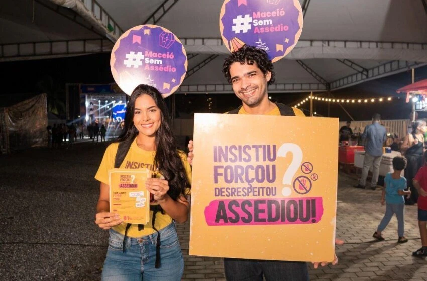Prefeitura leva campanha Maceió Sem Assédio para todos os polos do São João 2023