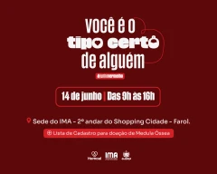 IMA e Hemoal mobilizam campanha para doação de sangue no dia 14 de junho
