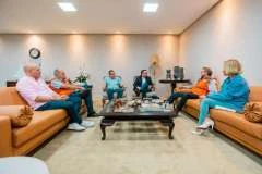 Paulo Dantas debate planos de ações para cidades afetadas com secretário nacional da Defesa Civil