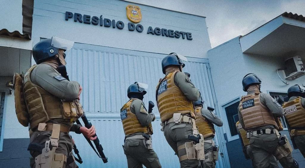 Policiais penais impedem fuga em massa no Presídio do Agreste