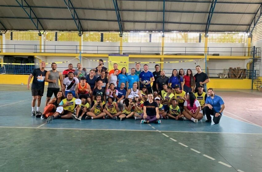 Imersão do Programa Viva Vôlei deve abrir espaço para novos núcleos em Maceió